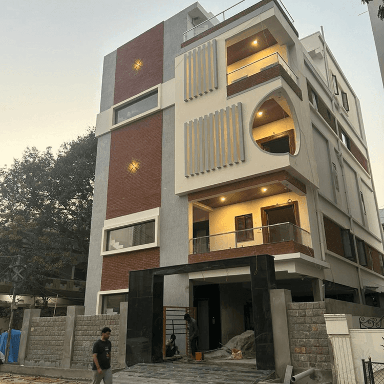 Mr Suresh Vedula, Duplex penthouse