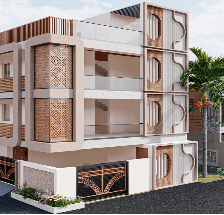 Mr Tanuj, Duplex house